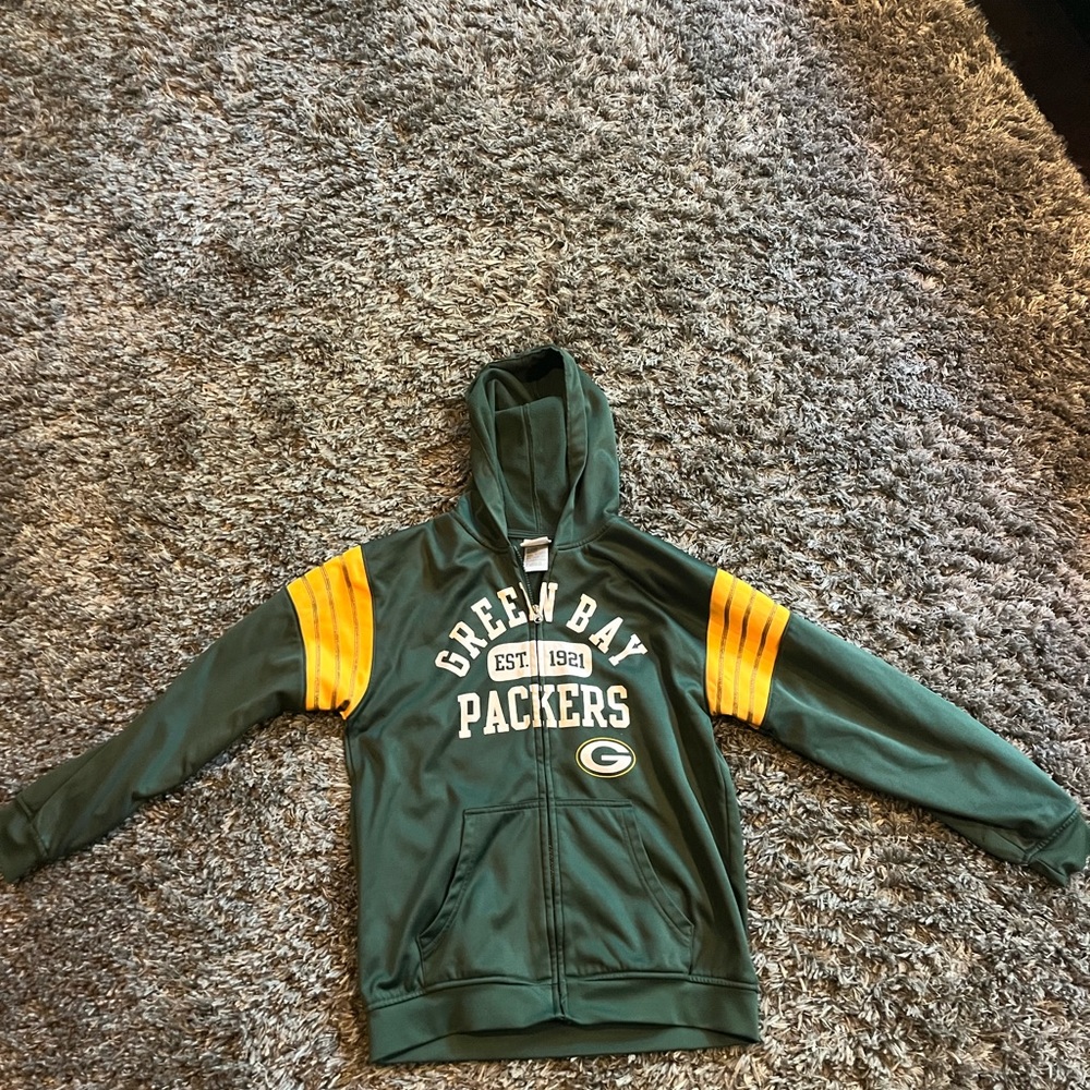 Green Bay Packers zip up